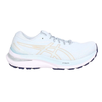 ASICS GEL-KAYANO 29 女慢跑鞋-WIDE-寬楦 亞瑟士 1012B297-404 淺水藍橘