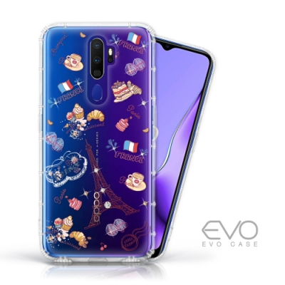 EVO CASE OPPO A5 2020 / A9 2020 奧地利水鑽殼 - 甜點巴黎