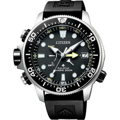 CITIZEN 星辰錶 怒海潛將 光動能 潛水錶(BN2036-14E)46mm