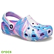 Crocs 卡駱馳(中性鞋) 大理石花紋經典大童克駱格-207464-102 product thumbnail 1