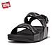 【FitFlop】LULU SEQUIN ZIGZAG BACK-STRAP SANDALS多彩亮片造型後帶涼鞋-女(靓黑色) product thumbnail 1