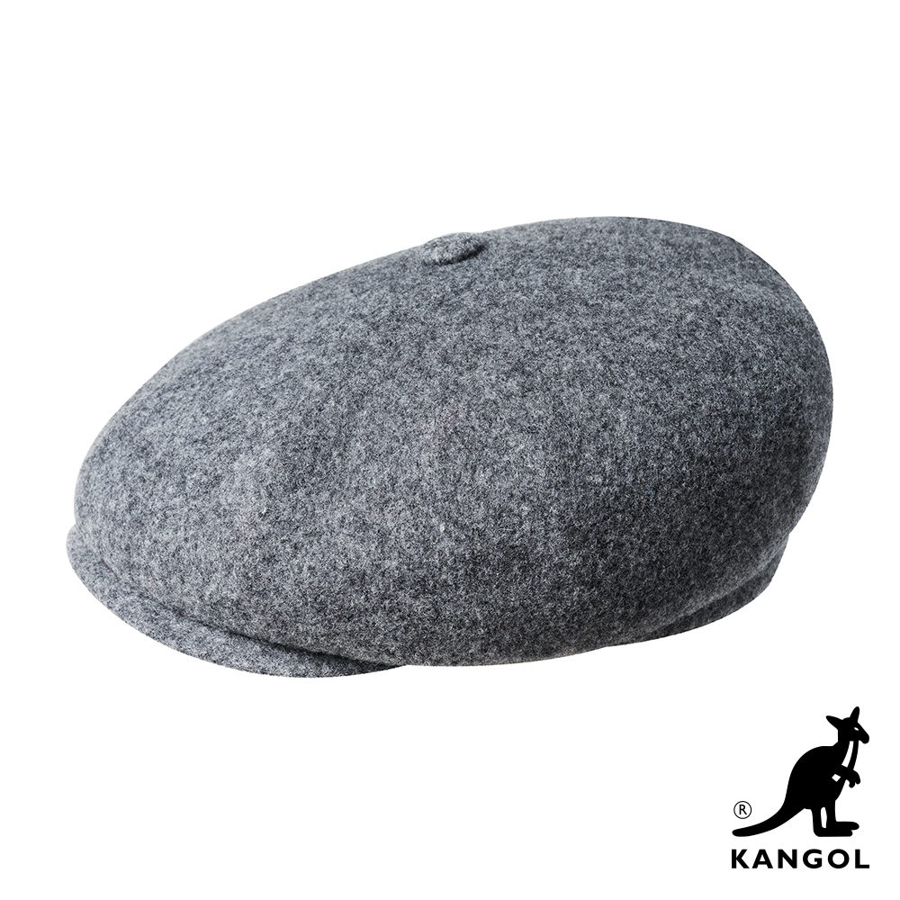 KANGOL-WOOL HAWKER 鴨舌帽-灰色