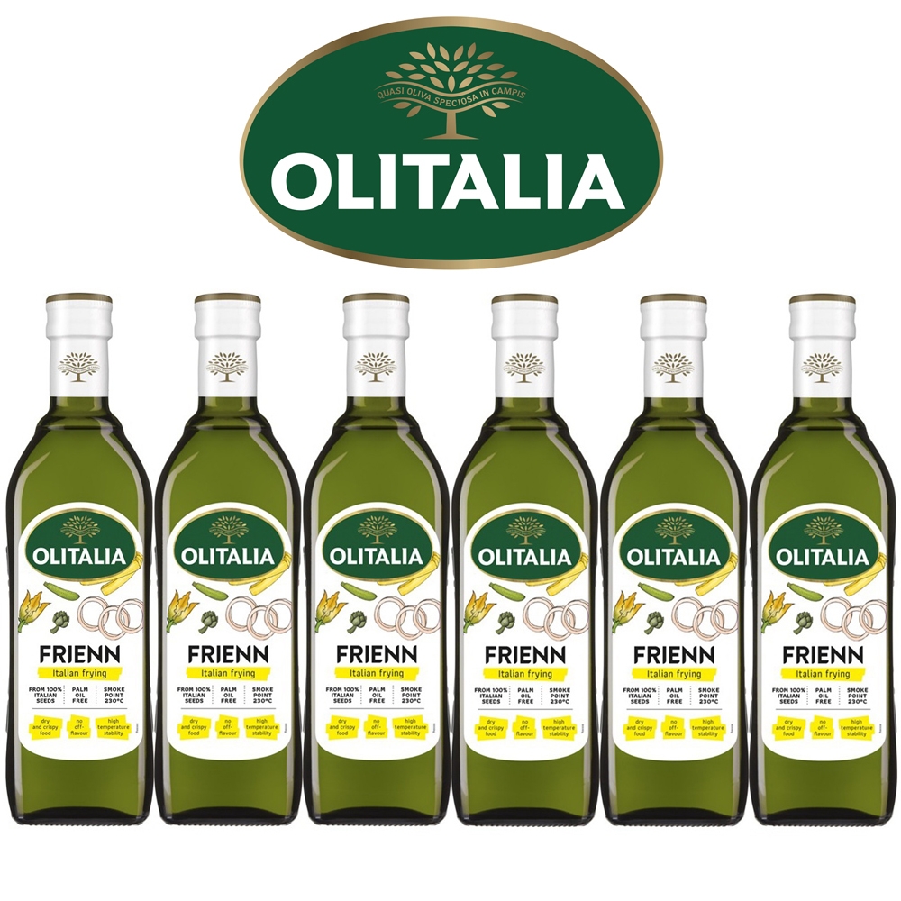 Olitalia奧利塔高溫專用葵花油禮盒組(750mlx6瓶)