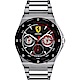 Scuderia Ferrari 法拉利 奔馳日曆手錶(FA0830535)-黑x42mm product thumbnail 1