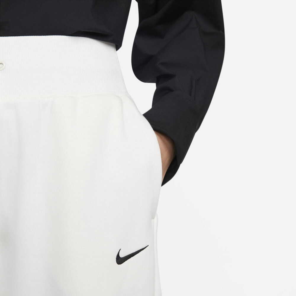 Nike As W Nsw Phnx Flc Hr Os Pant [DQ5888-133] 女長褲棉褲刷毛白