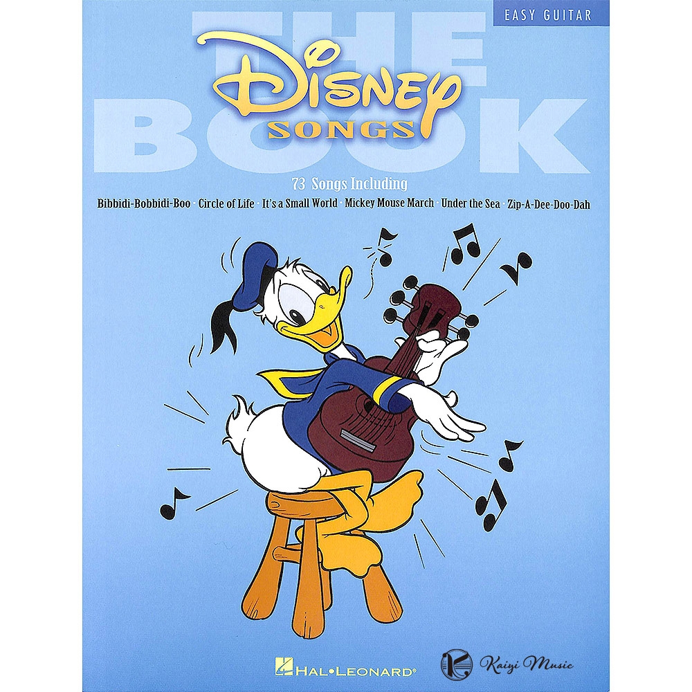 【凱翊︱HL】簡單吉他樂譜：迪士尼曲集(70首)The Disney Songs Book (Easy Guitar ) | 拾書所