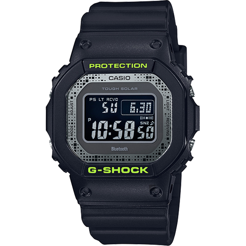 CASIO 卡西歐  G-SHOCK 太陽能數位點陣藍牙手錶 GW-B5600DC-1