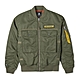 CONVERSE MILITARY PACK MA-1 BOMBER 休閒外套 飛行外套 男女 軍綠色 10023761-A01 product thumbnail 1