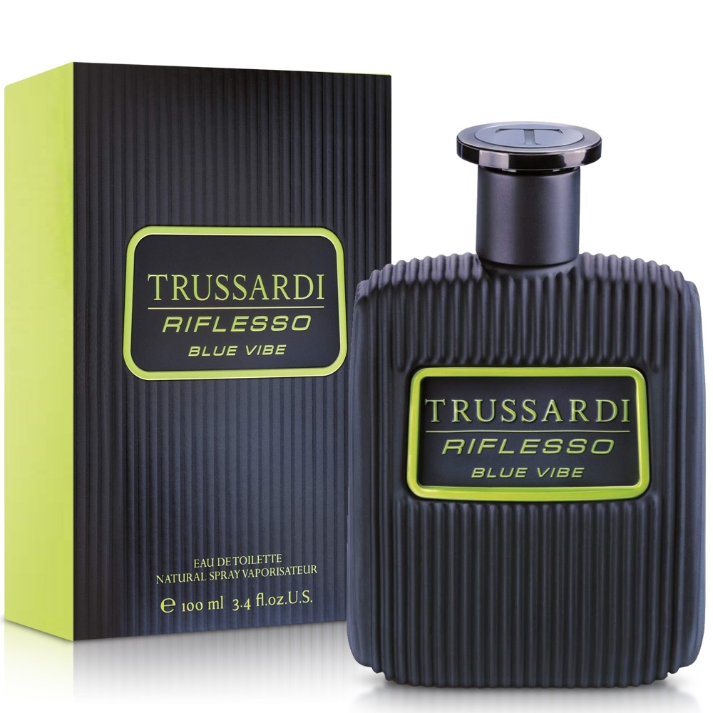 Trussardi 楚沙迪 BLUE  VIBE 藍色律動男性淡香水100ml