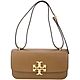 TORY BURCH Eleanor 小款 金屬標誌矩形肩斜背包(駝棕色) product thumbnail 1