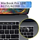 MacBook Pro 13吋 A2251/A2289TouchBar高清觸控保護貼條 product thumbnail 1