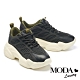 休閒鞋 MODA Luxury 潮感俐落堆疊式厚底老爹休閒鞋－黑 product thumbnail 1