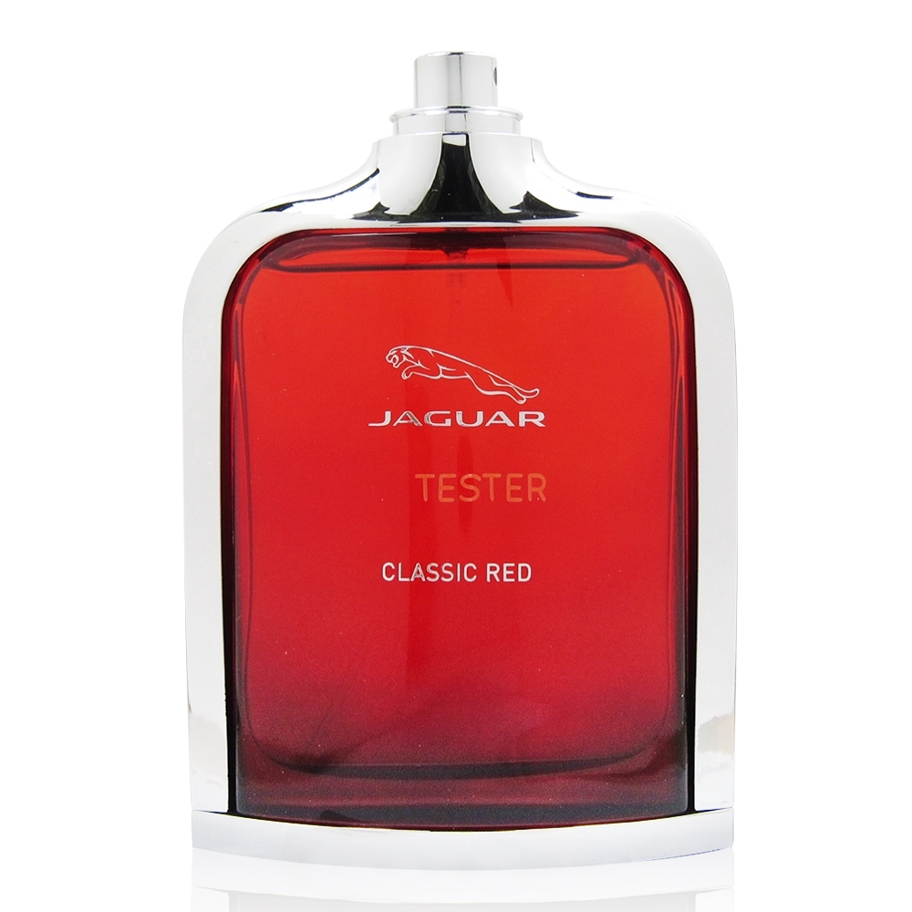 JAGUAR積架 RED紅色捷豹男性淡香水100ml TESTER