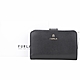 FURLA Camelia 字母拱門金屬標誌釦式中夾(黑色) product thumbnail 1