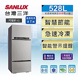 SANLUX台灣三洋 528L 1級變頻3門電冰箱 SR-C528CV1A