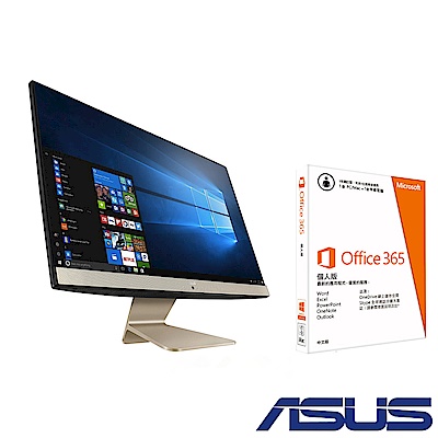 ASUS V222 22型+office 365組合 J4005/4G/1TB/Win10