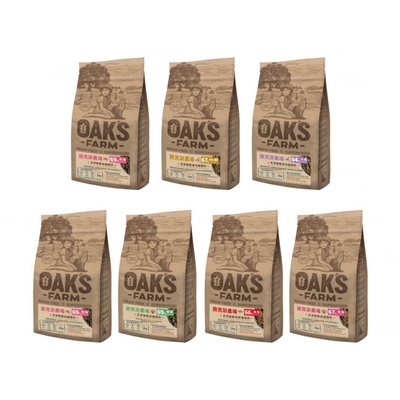 OAKS FARM歐克斯農場-天然無穀貓飼料系列 6kg(買就送UCAT 貓 2kg*1包隨機)