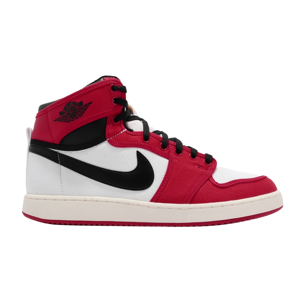 Nike 休閒鞋Air Jordan 1代KO 帆布男鞋喬丹AJ1 Chicago 芝加哥白紅