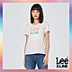 【X-LINE】Lee 女款 馬卡龍色大LOGO短袖圓領T恤 純淨白 product thumbnail 2