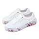 Skechers 休閒鞋 Cordova Classic-Painted Florals 女鞋 白 紅 印花 厚底 185062WHT product thumbnail 1