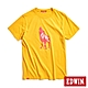 EDWIN 網路獨家 狼嚎EDWIN短袖T恤-中性-黃色 product thumbnail 1