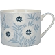《CreativeTops》白瓷馬克杯(幾何花卉450ml) | 水杯 茶杯 咖啡杯 product thumbnail 1