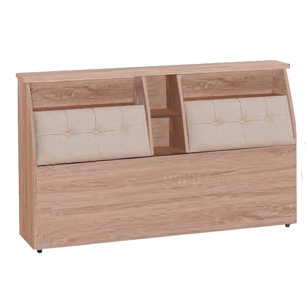 綠活居 菲斯 現代6尺透氣皮革雙人加大床頭箱(五色可選)-180x30x92cm免組