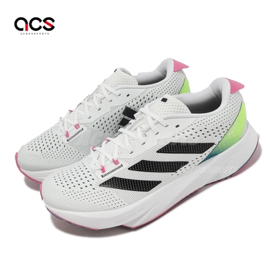 adidas 慢跑鞋 Adizero SL W 女鞋 白 黑 緩震 透氣 運動鞋 愛迪達 HQ7232