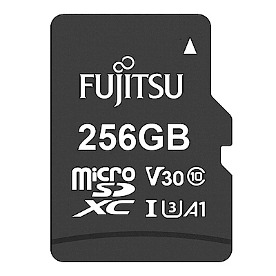 Fujitsu富士通 microSDXC U3 A1 V30 UHS-I 256GB記憶卡