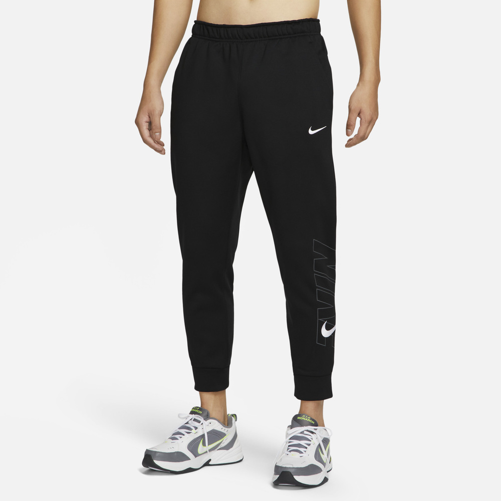 Nike AS M NK TF PANT TAPER HBR [FB6893-010] 男 長褲 錐形褲 內刷毛 黑
