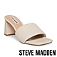 STEVE MADDEN-LEXIE 素面方頭粗跟涼拖鞋-米杏色 product thumbnail 1