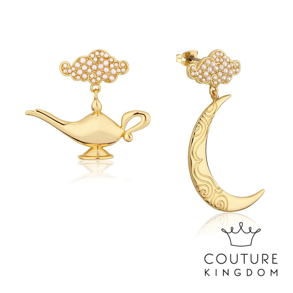 Disney Jewellery by Couture Kingdom 阿拉丁神燈鍍金耳環