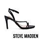 STEVE MADDEN-CHERISHED 鑽面細帶繞踝涼跟鞋-黑色 product thumbnail 1