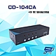 昌運監視器 CD-104CA 4埠 PS2/USB 4PORT KVM 雙介面電腦切換器 含音效 product thumbnail 1