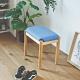 完美主義 無印長方款椅凳/餐椅/化妝椅-4入組(3色) product thumbnail 3