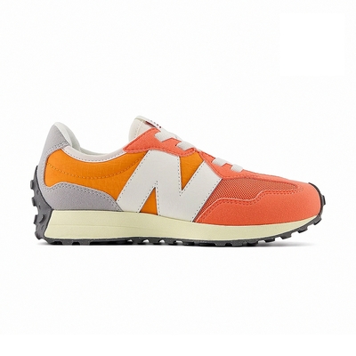 New Balance Nb 327 中童 橘色 寬楦 麂皮 尼龍 復古 小朋友 運動鞋 休閒鞋 PH327RF