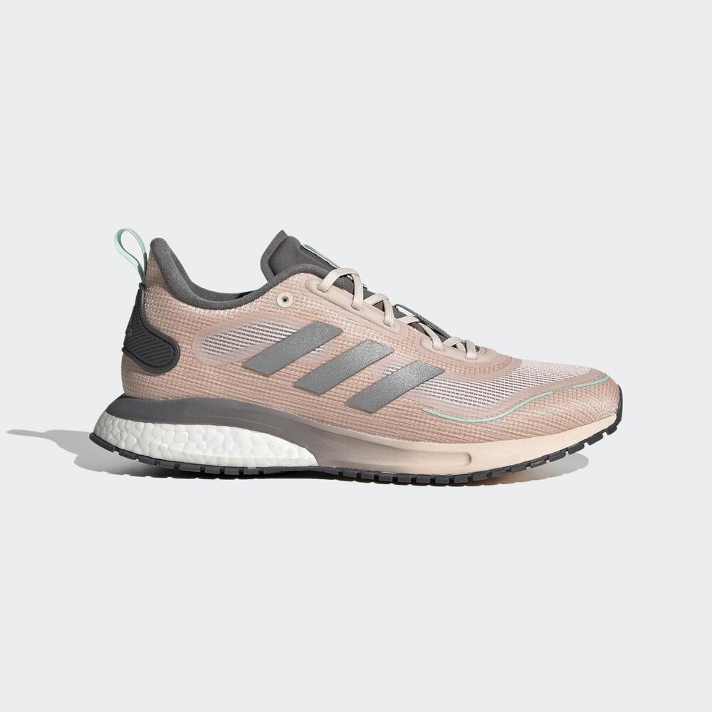 Adidas Supernova C.rdy W [FV4741] 女鞋 慢跑 運動 休閒 支撐 緩衝 彈力 粉 銀