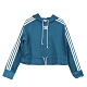 ADIDAS 女 CROPPED HOODIE 連帽T(長) product thumbnail 1