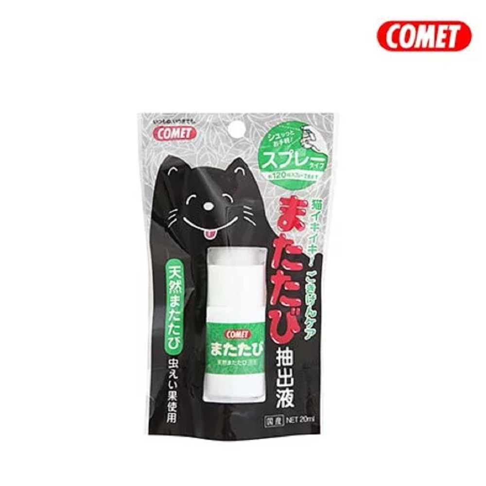 【2入組】日本COMET-木天蓼系列 木天蓼噴劑 20ml (CM-MTTB-05) 第二件贈送我有貓*1包