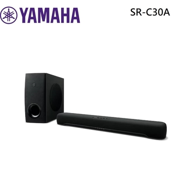 YAMAHA 山葉 SR-C30A 藍牙 數位音響投射器 SoundBar (含