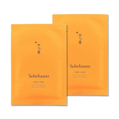 (即期品)Sulwhasoo 雪花秀 潤燥精華面膜-單片 23g x 2（效期至2025年05月.新包裝）