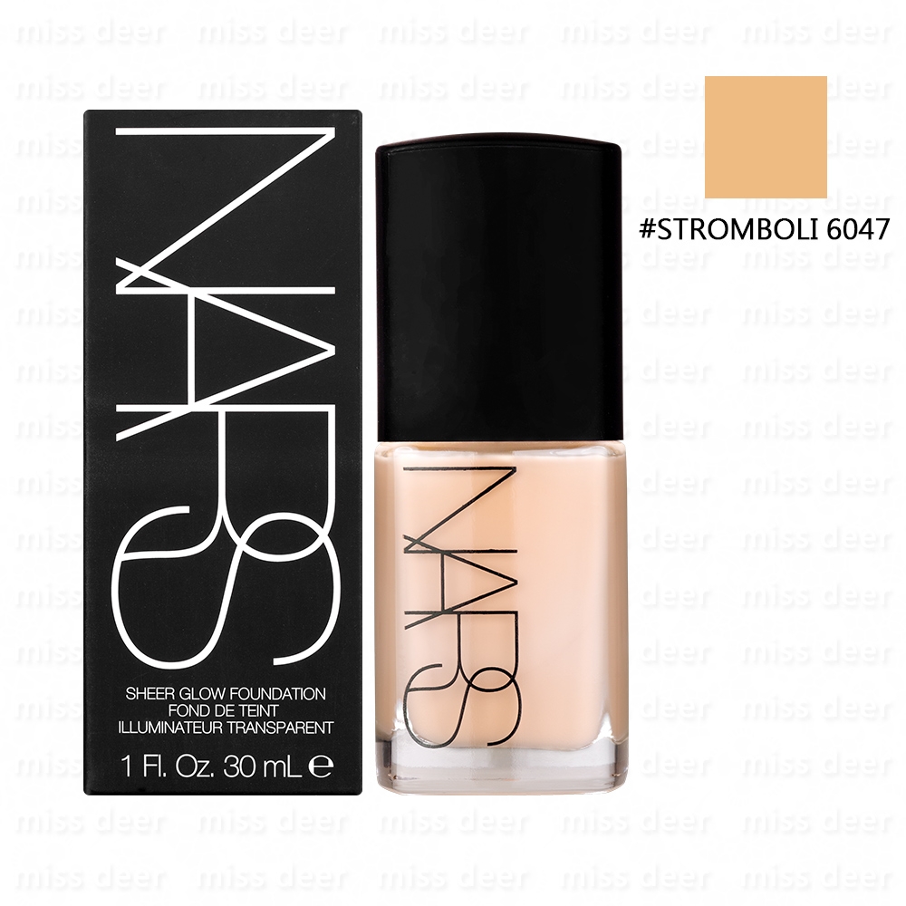 NARS 玩美光透美白粉底液#Medium3 STROMBOLI 30ml (效期至2025/01)