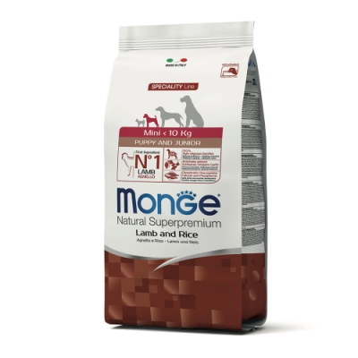 Monge瑪恩吉 天然呵護 小型幼犬糧(羊肉+米)2.5kg