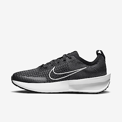 Nike W Interact Run [FD2292-003] 女 慢跑鞋 運動 休閒 透氣 回彈 緩震 舒適 黑 白