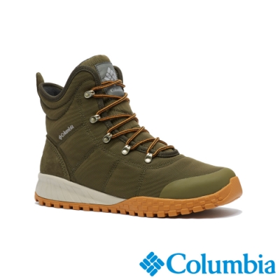 Columbia 哥倫比亞 男款- Omni TECH防水鋁點保暖雪靴-軍綠