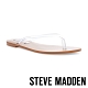 STEVE MADDEN-SIMPLICITY 閃耀夾腳平底拖鞋-透明棕 product thumbnail 1