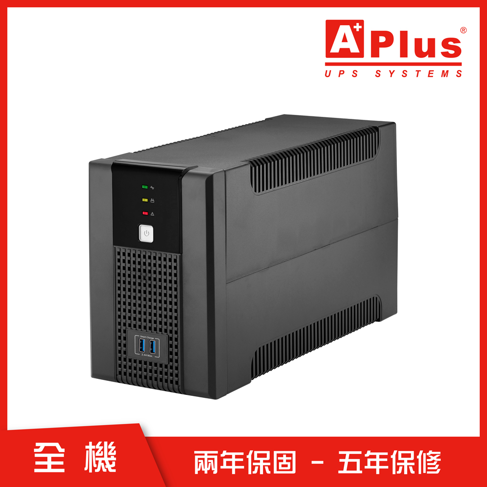 [領券折]特優Aplus 在線互動式UPS Plus5E-US1000N(1000VA/600W)