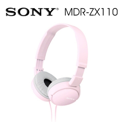 SONY MDR-ZX110 簡約摺疊 耳罩式耳機