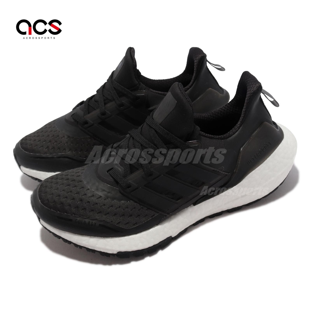 adidas 慢跑鞋 Ultraboost 21 C RDY 女鞋 愛迪達 襪套 避震 包覆 馬牌底 運動 黑 S23755