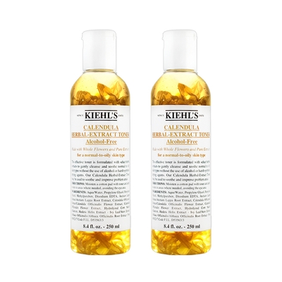 KIEHL S契爾氏 金盞花植物精華化妝水(250ml) 2入組_國際航空版